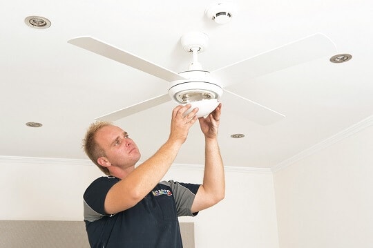Common issues with ceiling fans 